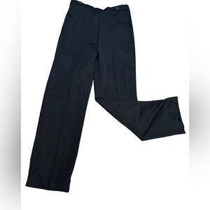 Vintage Family Fashions by Avon Black Wide Leg Trousers Size 10 Office 80s